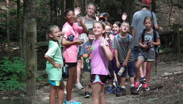 The Alabama Wildlife Center’s end-of-summer "Back to School" camp allows students to discover all aspects of nature in Oak Mountain State Park. (Contributed) 