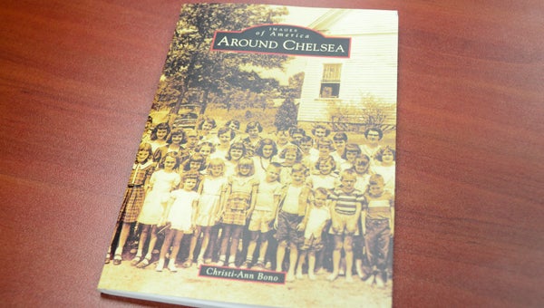 Chelsea resident Christi-Ann Bono's first book, "Images of America: Around Chelsea," is set to publish June 13. The book is a compilation of information and photographs depicting the history of Chelsea and surrounding cities and towns. (Reporter Photo/Emily Sparacino)