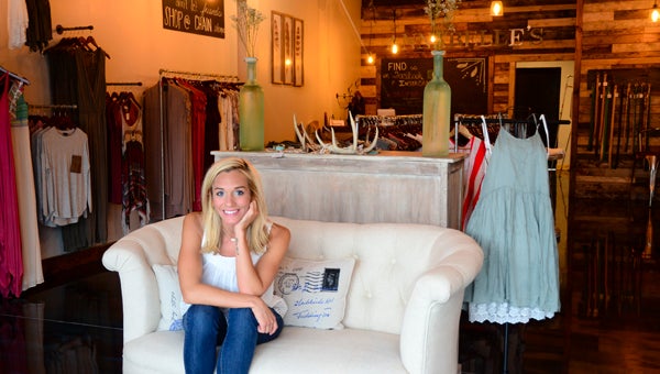 Anna Lawley, of Chelsea, opened Annabelle's Southern Boutique in The Village at Lee Branch shopping center off U.S. 280 in May after operating an online business for two years. (Reporter Photo/Emily Sparacino)