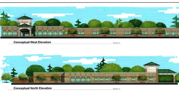 HealthSouth has plans to open a new 44,230-square-foot, 34-room physical rehabilitation center in Pelham in the first half of 2018. This rendering depicts a conceptual design, released in 2013, of the facility. (File)  