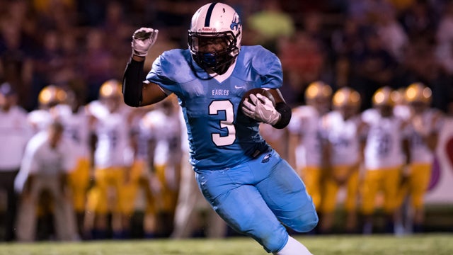 Decorean Mickens and the Calera Eagles have jumped out to a 2-0 start. How far can this bunch go? (Reporter Photo / Keith McCoy)