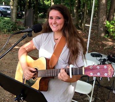 Ashley Vourlotis has performed at Helena Market Days, Ross Bridge Farmer’s Market, Helena First Friday, Ragtime Café, Kai’s Koffee and the Spring/Fall Bazaar at Helena Cumberland Presbyterian. Last summer, she performed her song, "Us Together," live on Fox 6 News. (Contributed)