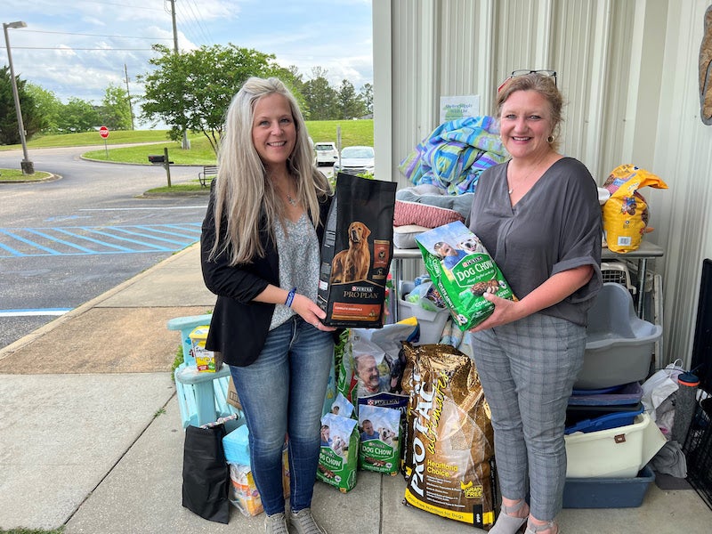 BioHorizons food and supply drive raises over $500 for Shelby Humane – Shelby County Reporter