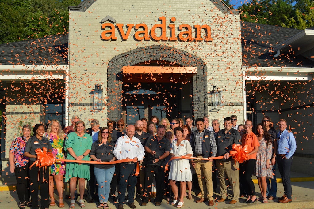 Avadian bank welcomes a new credit union to the city of Pelham. (Reporter photo/Barton Perkins)
